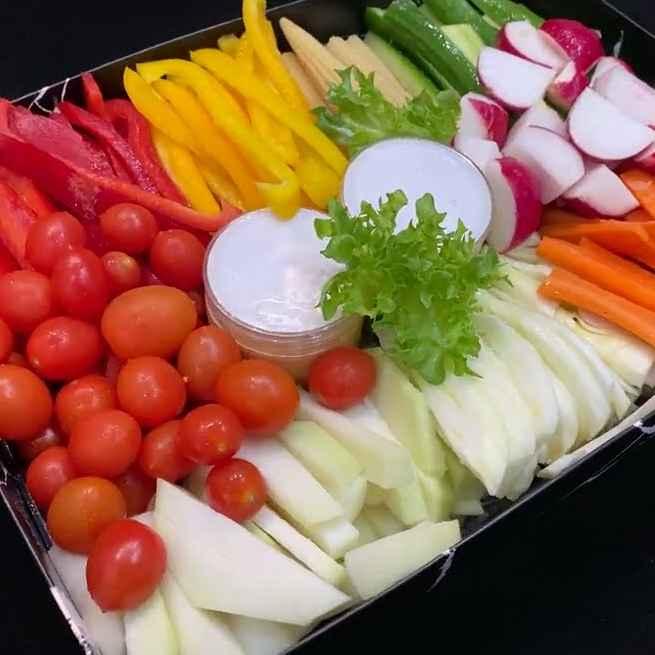 מנת בריאות - פלטת ירקות מושקעת