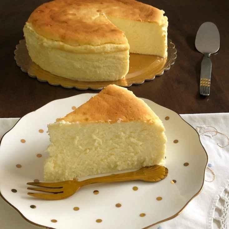 עוגה בריאה - עוגת גבינה אפויה 5%