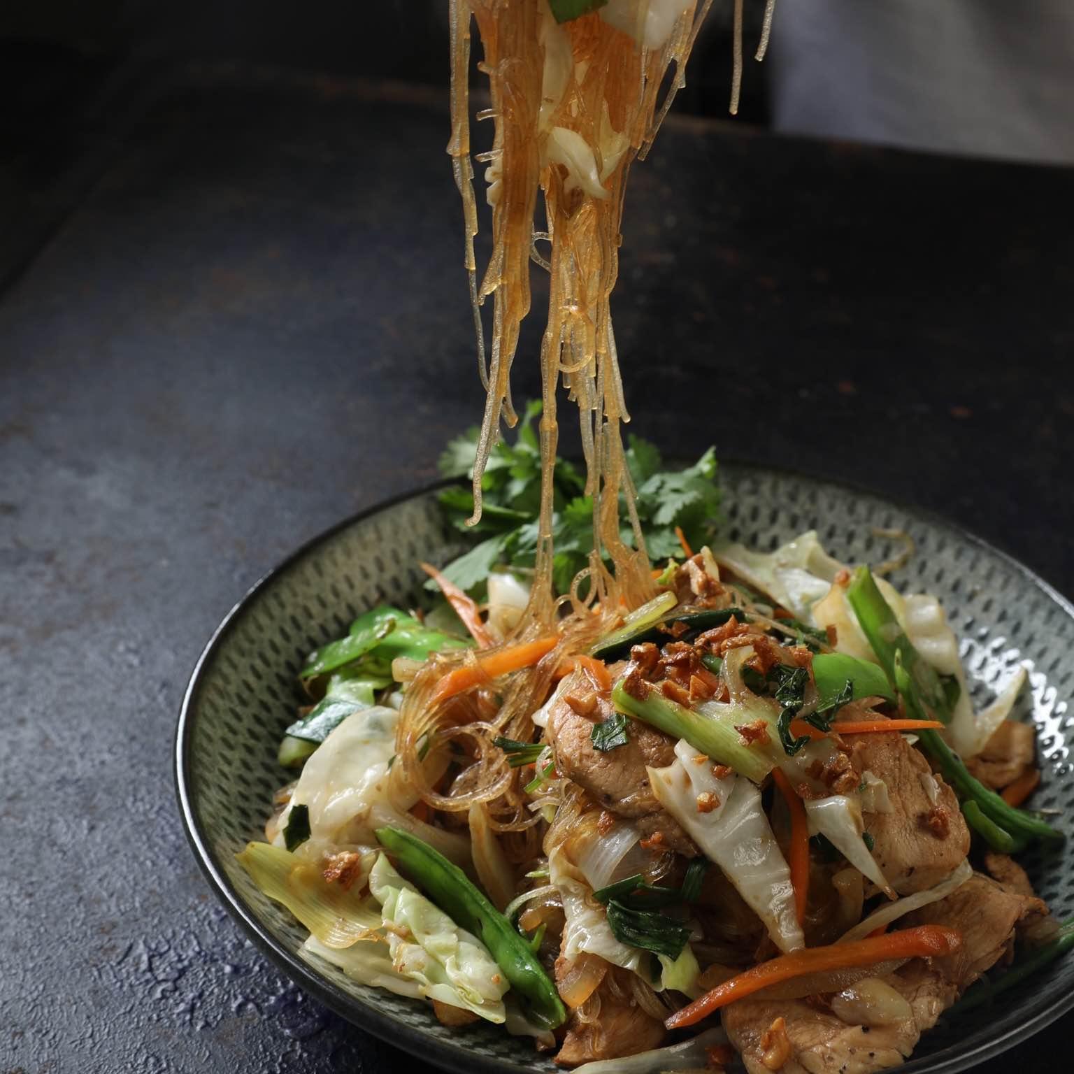 Glass Noodles with Chicken & Vegetables