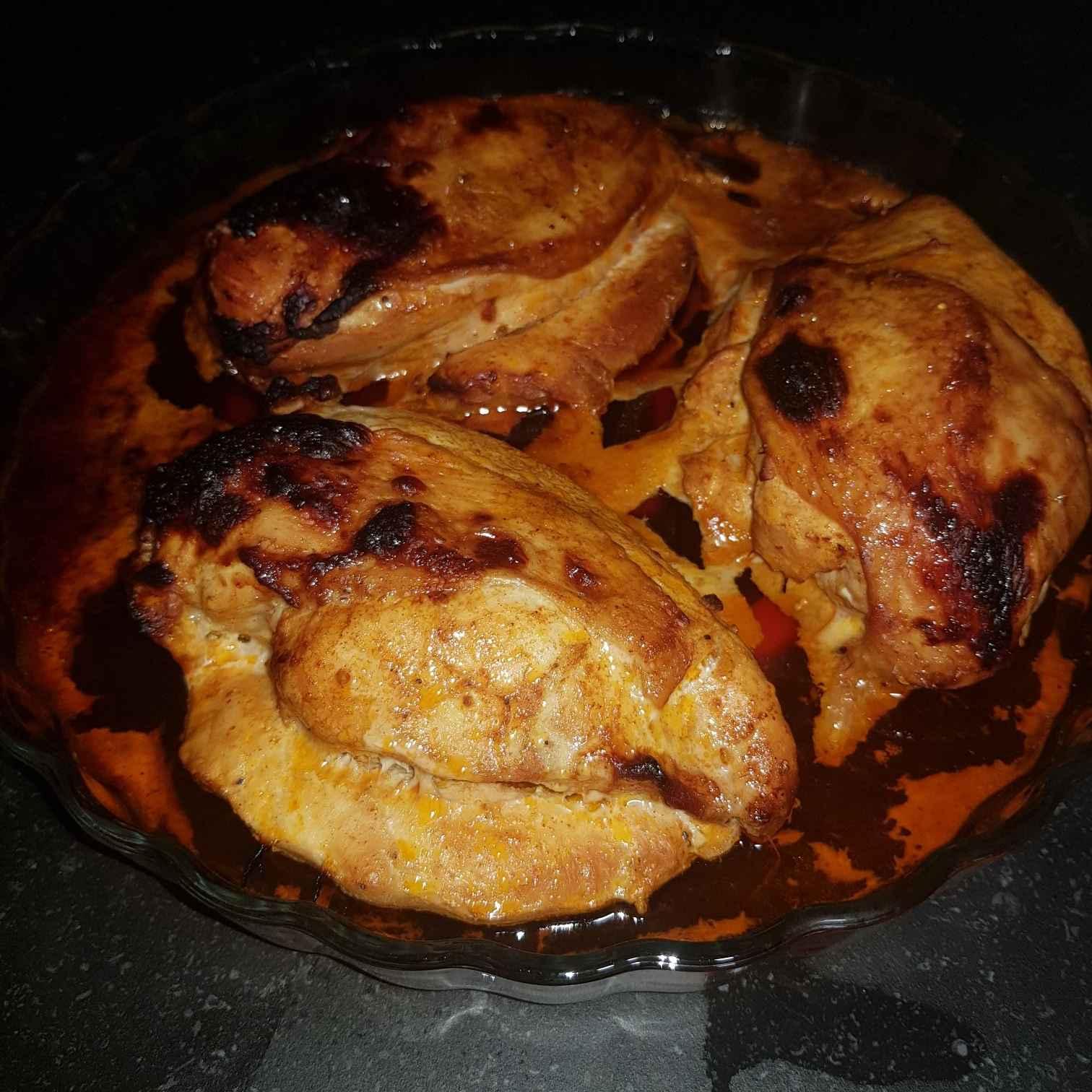 חזה עוף צלוי בתנור